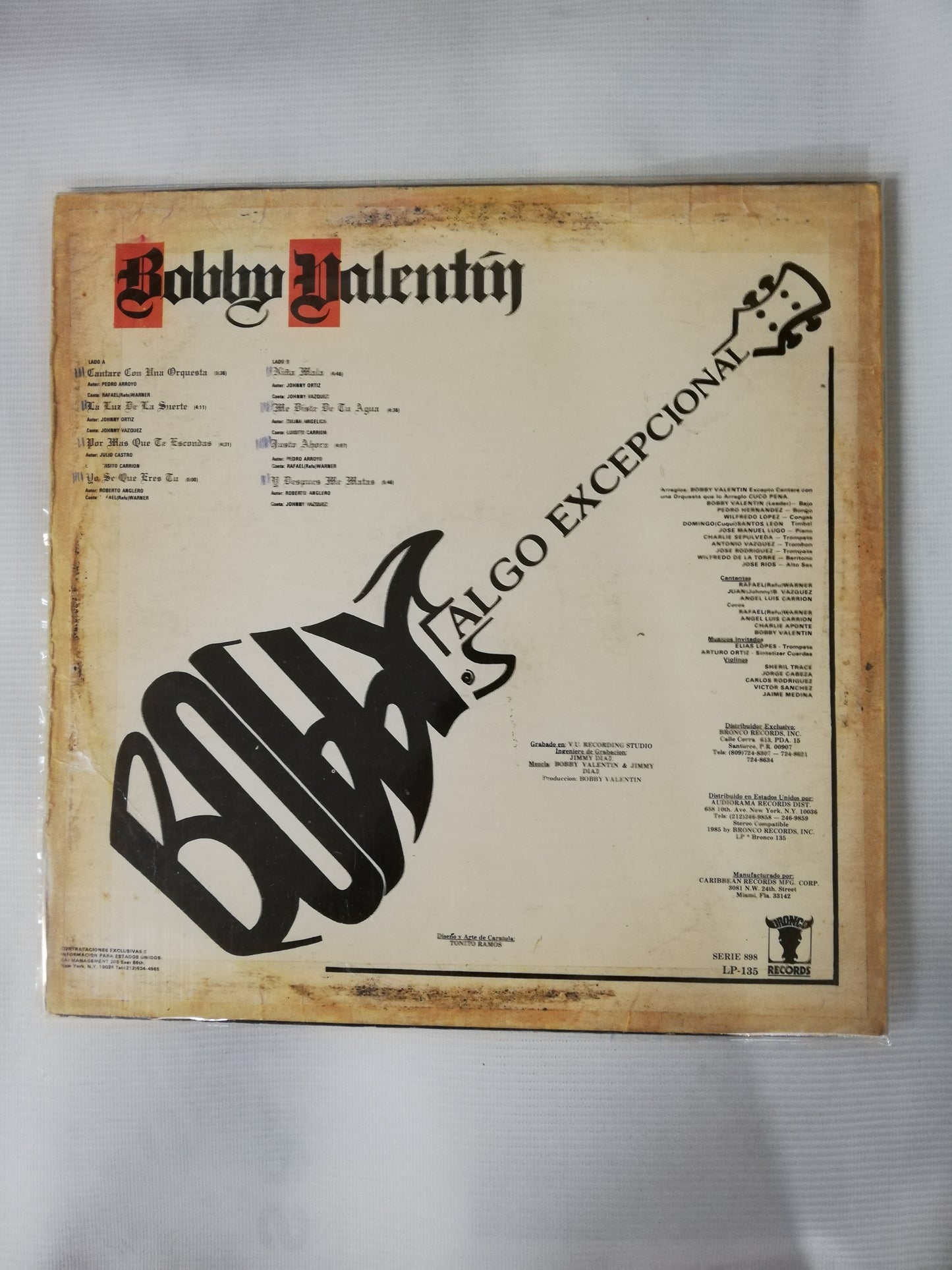 LP BOBBY VALENTIN - ALGO EXCEPCIONAL