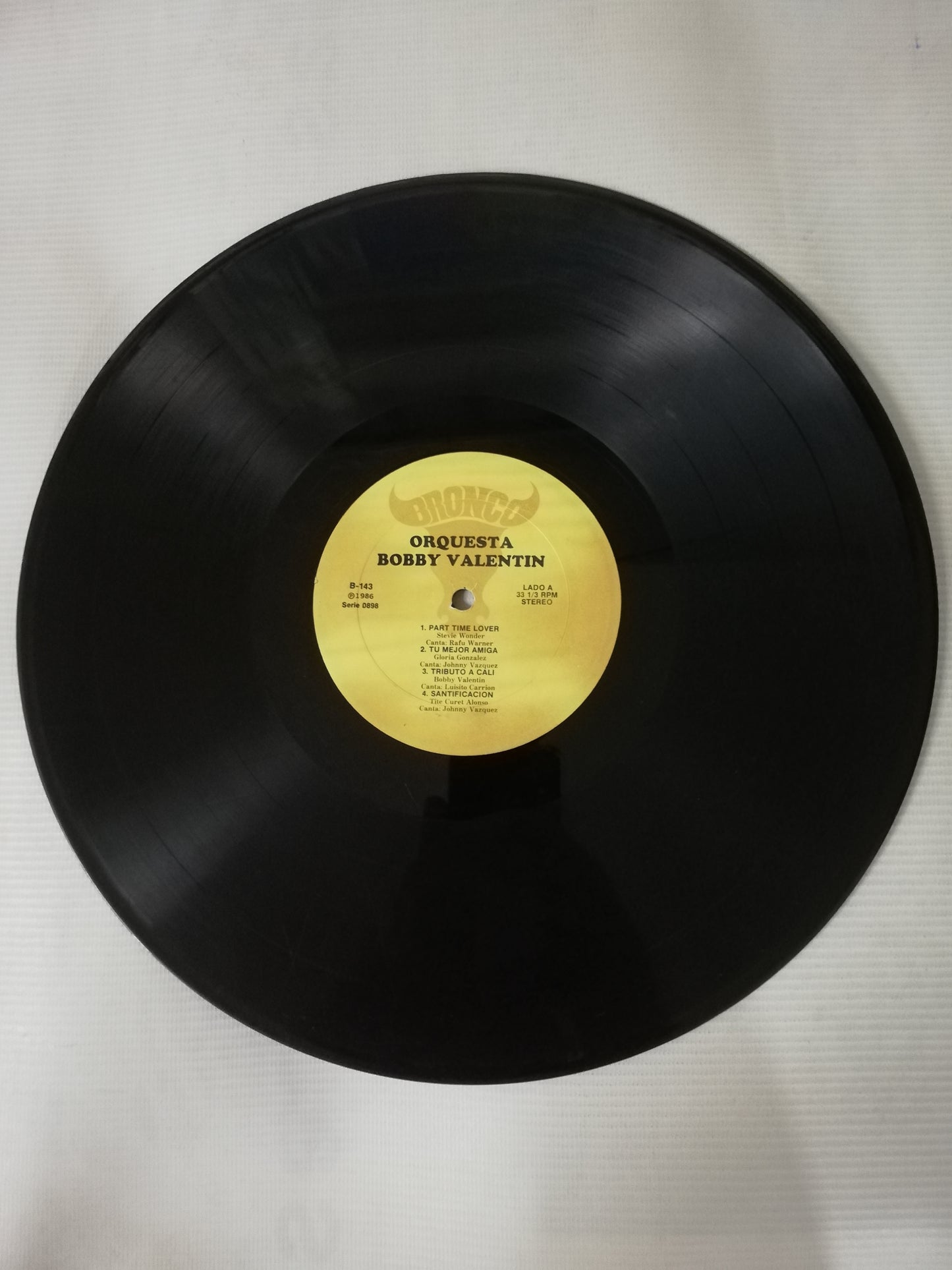 LP ORQUESTA BOBBY VALENTIN - BOBBY VALENTIN