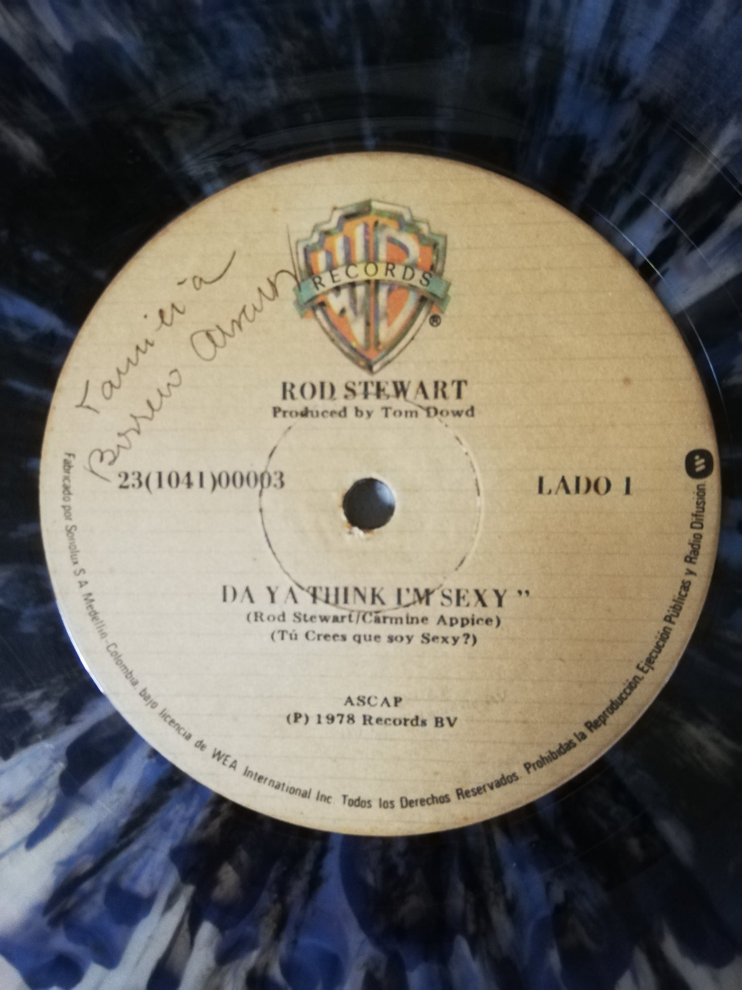 LP ROD STEWART - DA YA THINK I´M SEXY / SCARRED AND SCARED