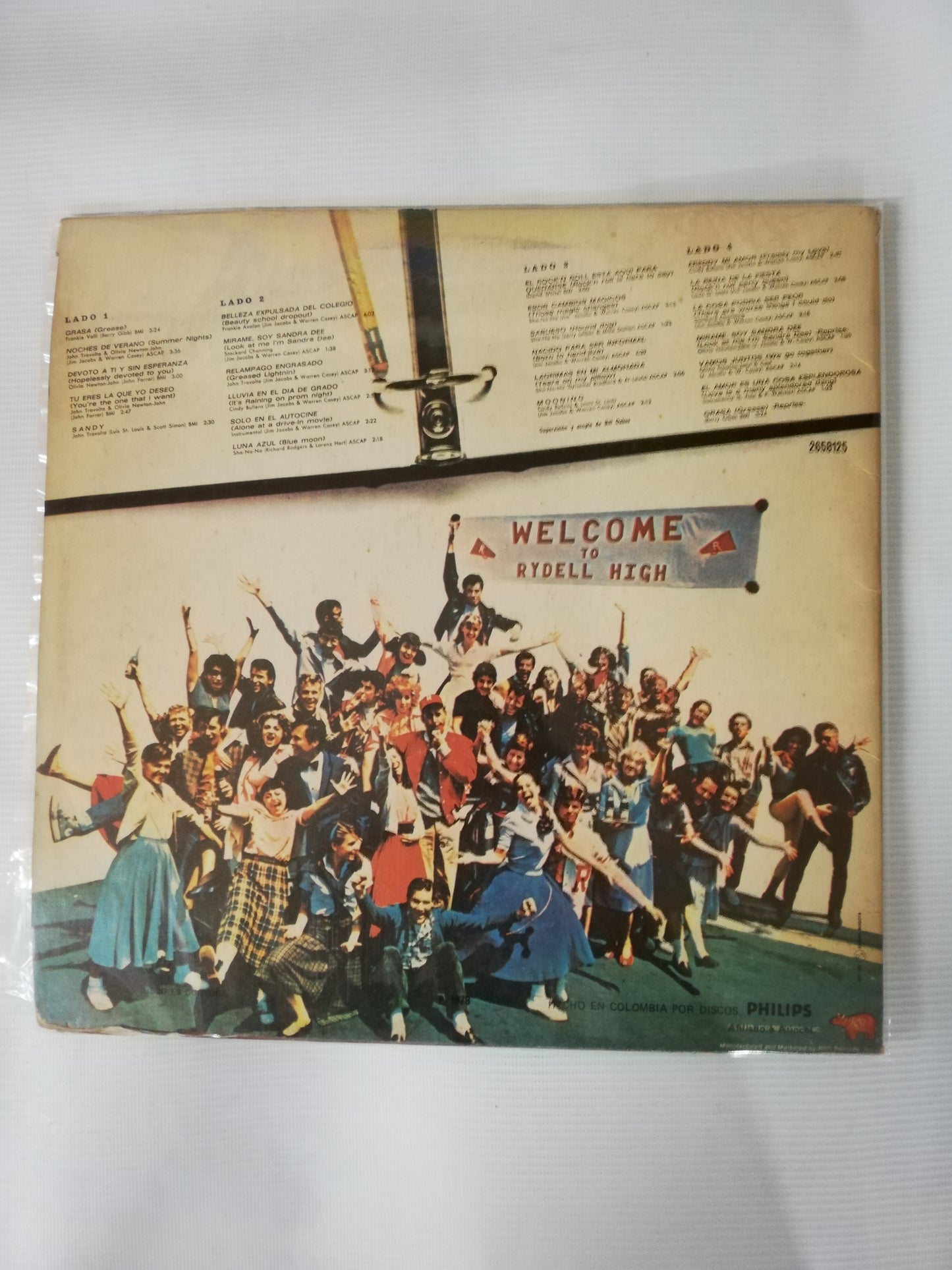 LP GREASE - JOHN TRAVOLTA / OLIVIA NEWTON-JOHN - THE ORIGINAL SOUNDTRACK FROM THE MOTION PICTURE - VINYL X 2