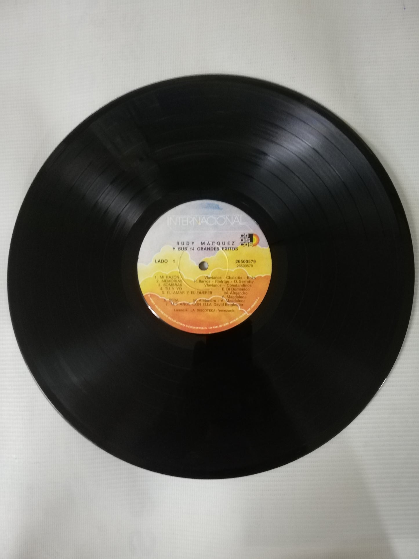 LP RUDY MARQUEZ - RUDY MARQUEZ Y SUS 14 GRANDES EXITOS