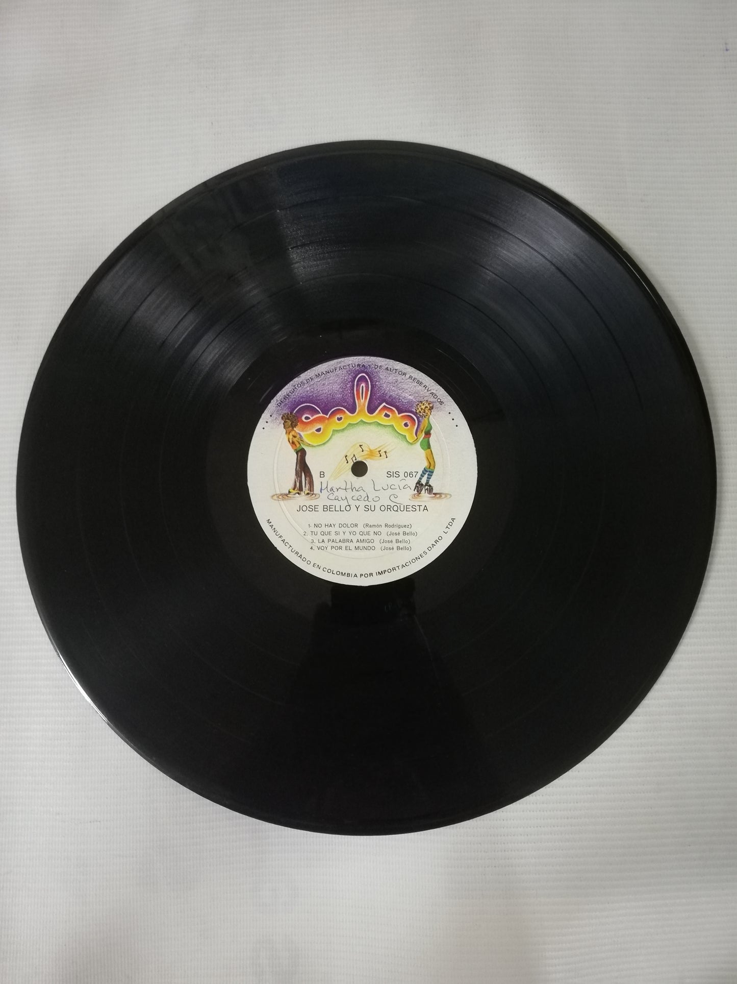 LP JOSE BELLO Y SU ORQUESTA - JOSE BELLO Y SU ORQUESTA
