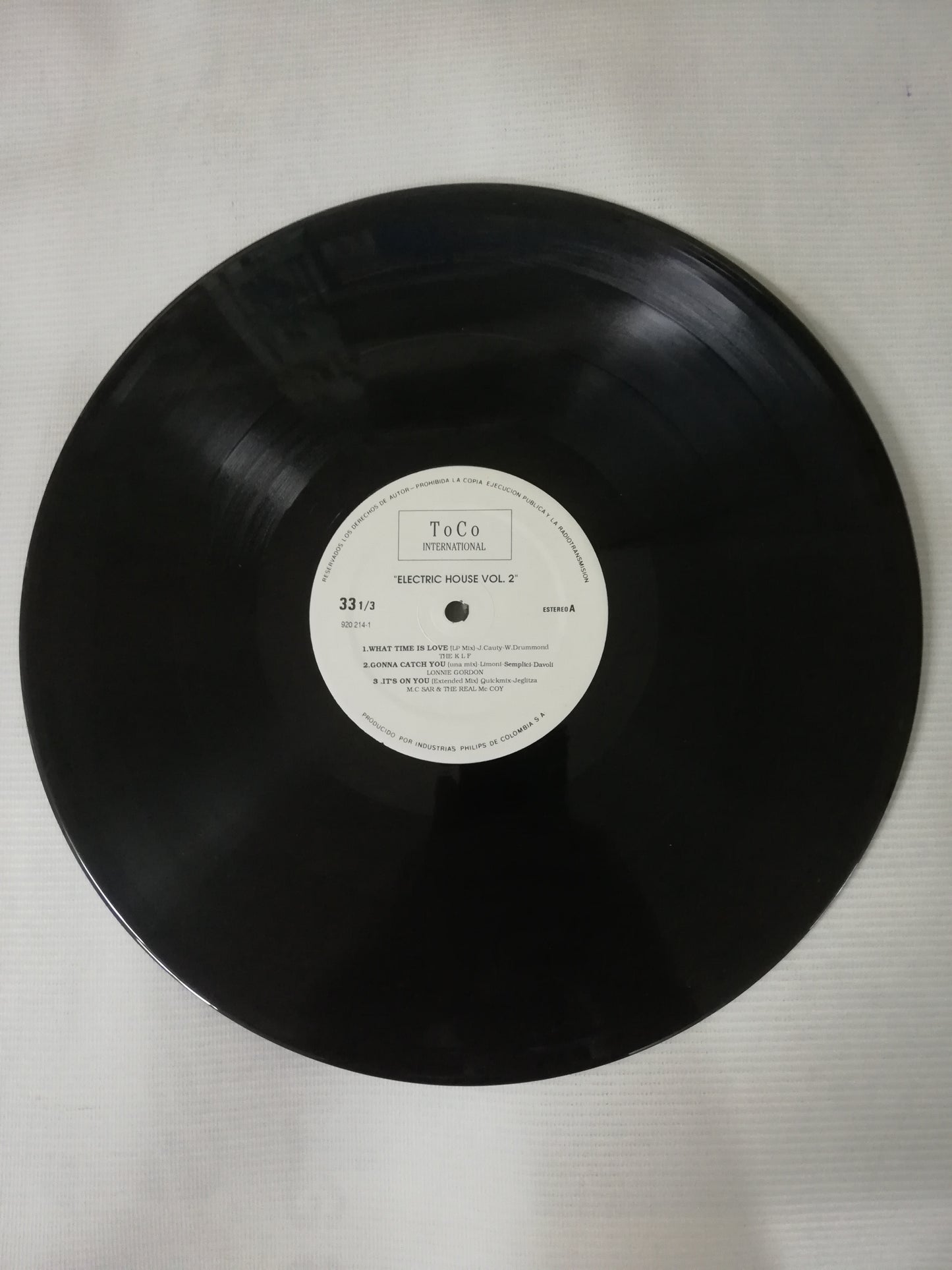 LP ELECTRIC HOUSE - ELECTRIC HOUSE VOL. 2