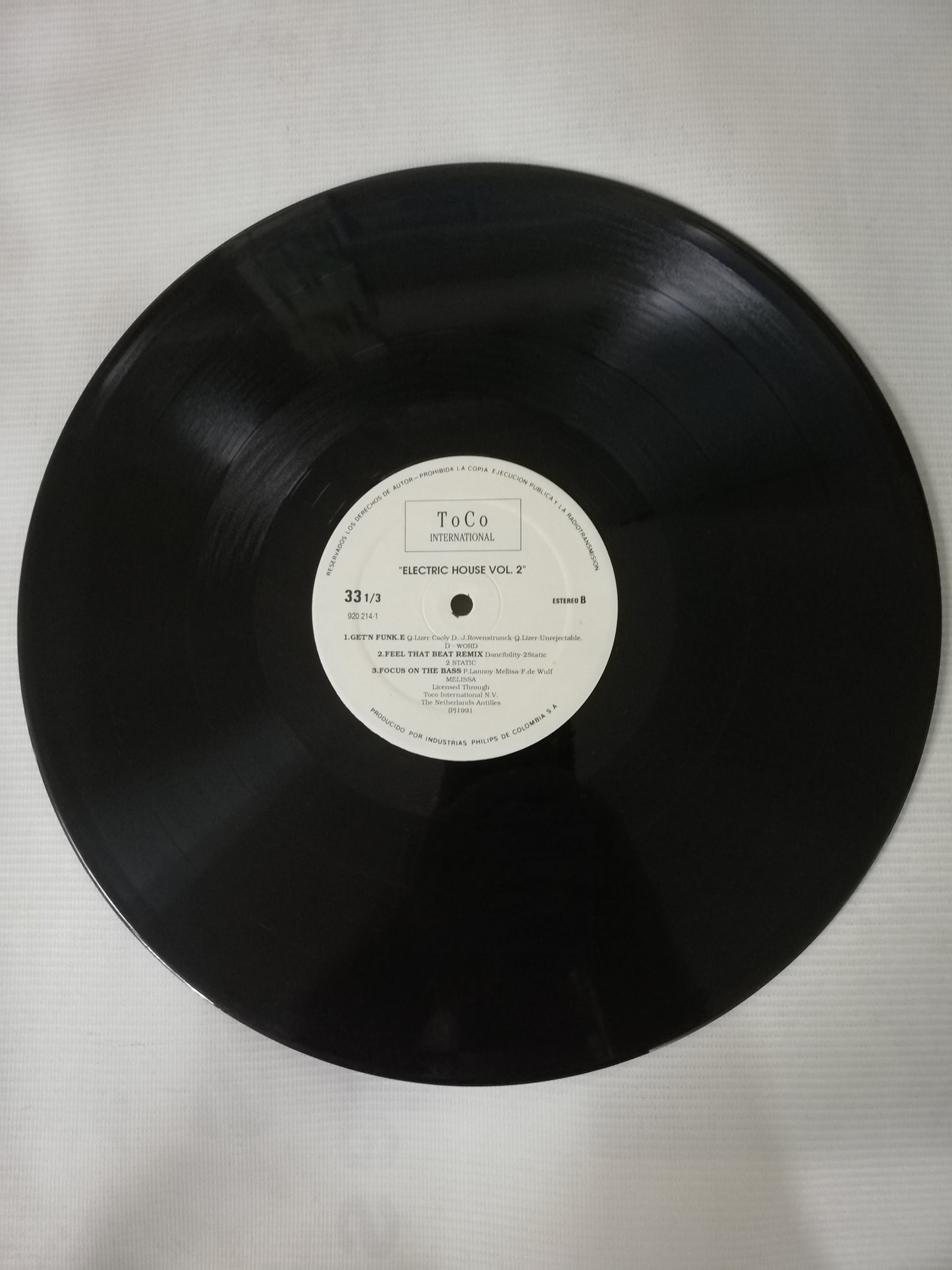 LP ELECTRIC HOUSE - ELECTRIC HOUSE VOL. 2