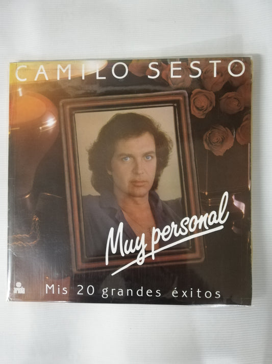 LP CAMILO SESTO - MUY PERSONAL - MIS 20 GRANDES EXITOS - VINYL X 2