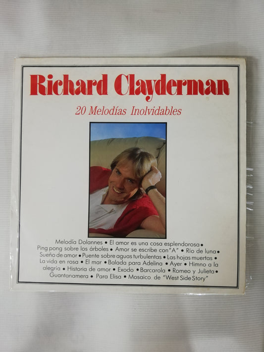 LP RICHARD CLAYDERMAN - 20 MELODIAS INOLVIDABLES