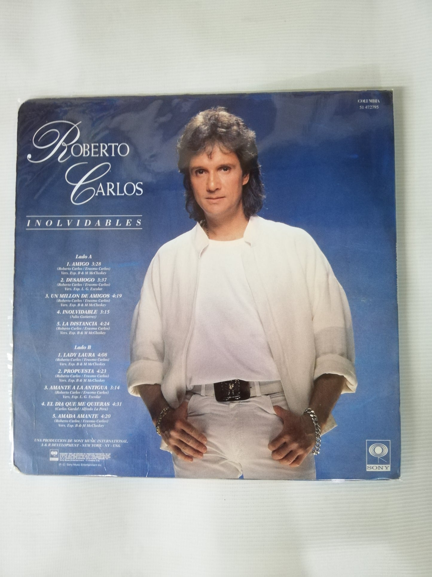LP ROBERTO CARLOS - INOLVIDABLES