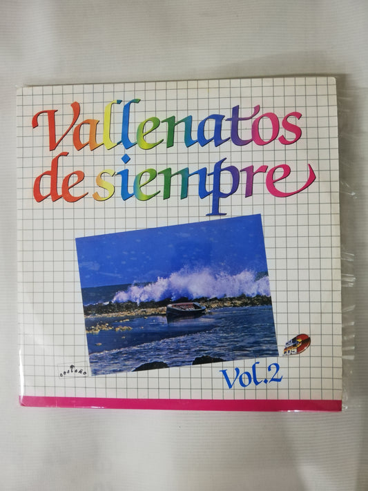 LP VALLENATOS DE SIEMPRE - VALLENATOS DE SIEMPRE VOL. 2 - VINYL X 3