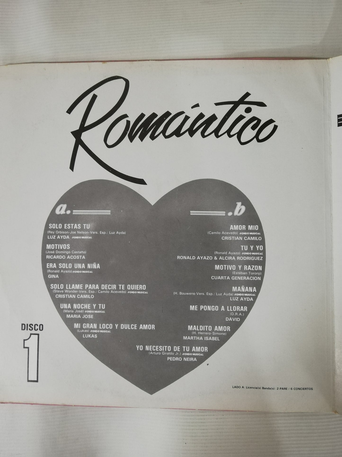LP ROMÁNTICO DE COLECCIÓN - VARIOS INTÉRPRETES - VINYL X 3