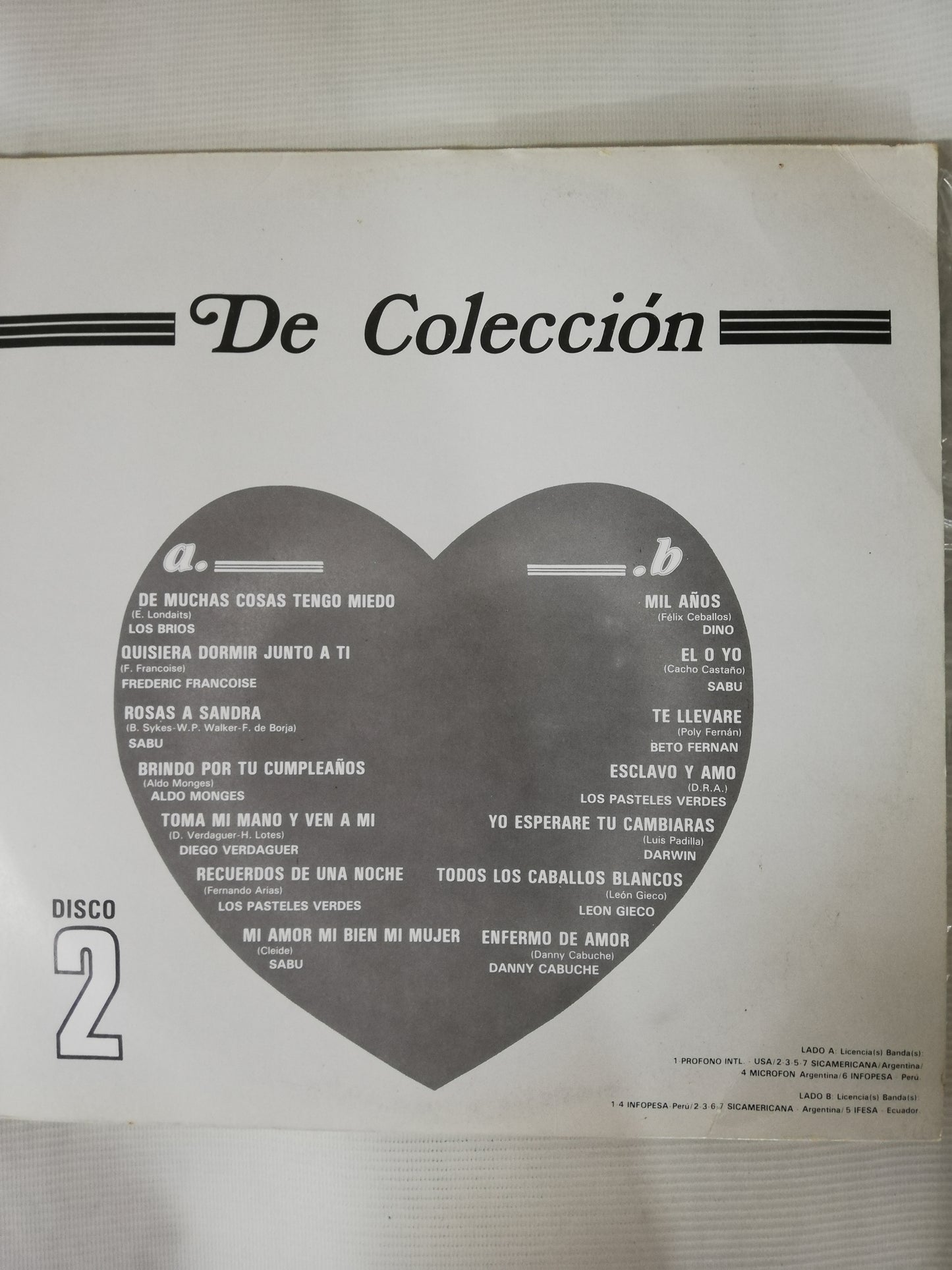 LP ROMÁNTICO DE COLECCIÓN - VARIOS INTÉRPRETES - VINYL X 3