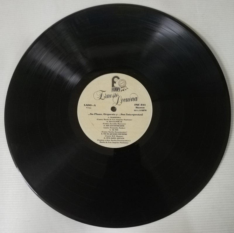 LP ERNESTO LECUONA - ...SU PIANO, ORQUESTA Y...SUS INTÉRPRETES!