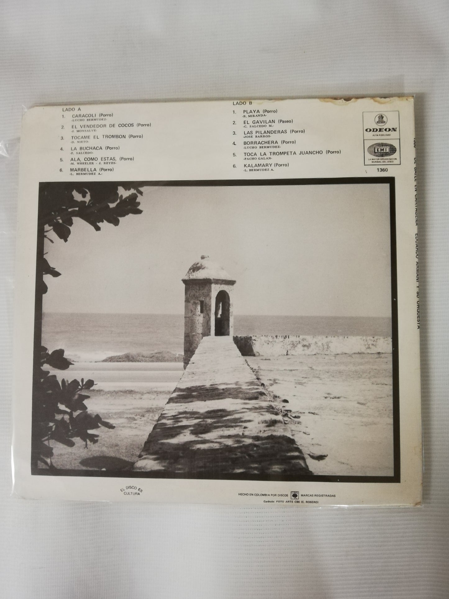 LP EDUARDO ARMANI - DE BAILE EN CARTAGENA