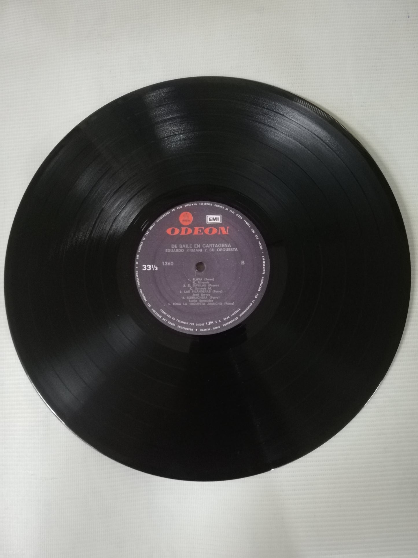 LP EDUARDO ARMANI - DE BAILE EN CARTAGENA