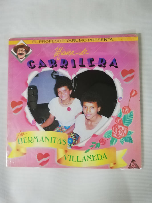LP LAS HERMANITAS VILLANEDA - MÚSICA DE CARRILERA