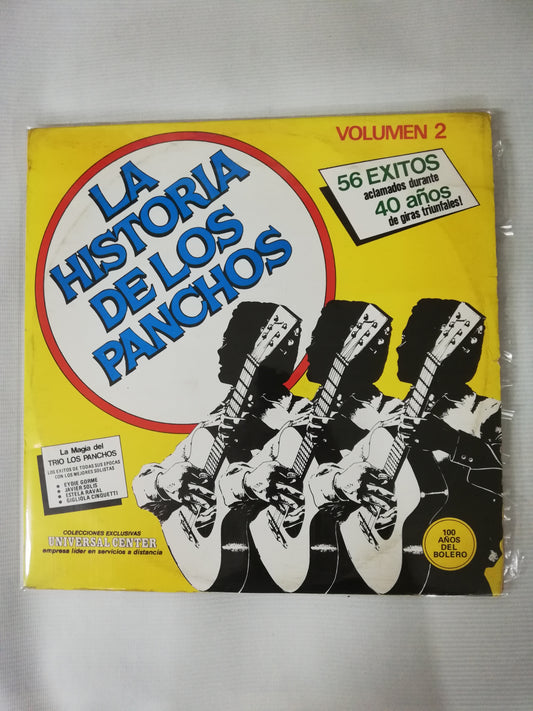 LP LOS PANCHOS - LA HISTORIA DE LOS PANCHOS VOL. 2 - VINYL X 2