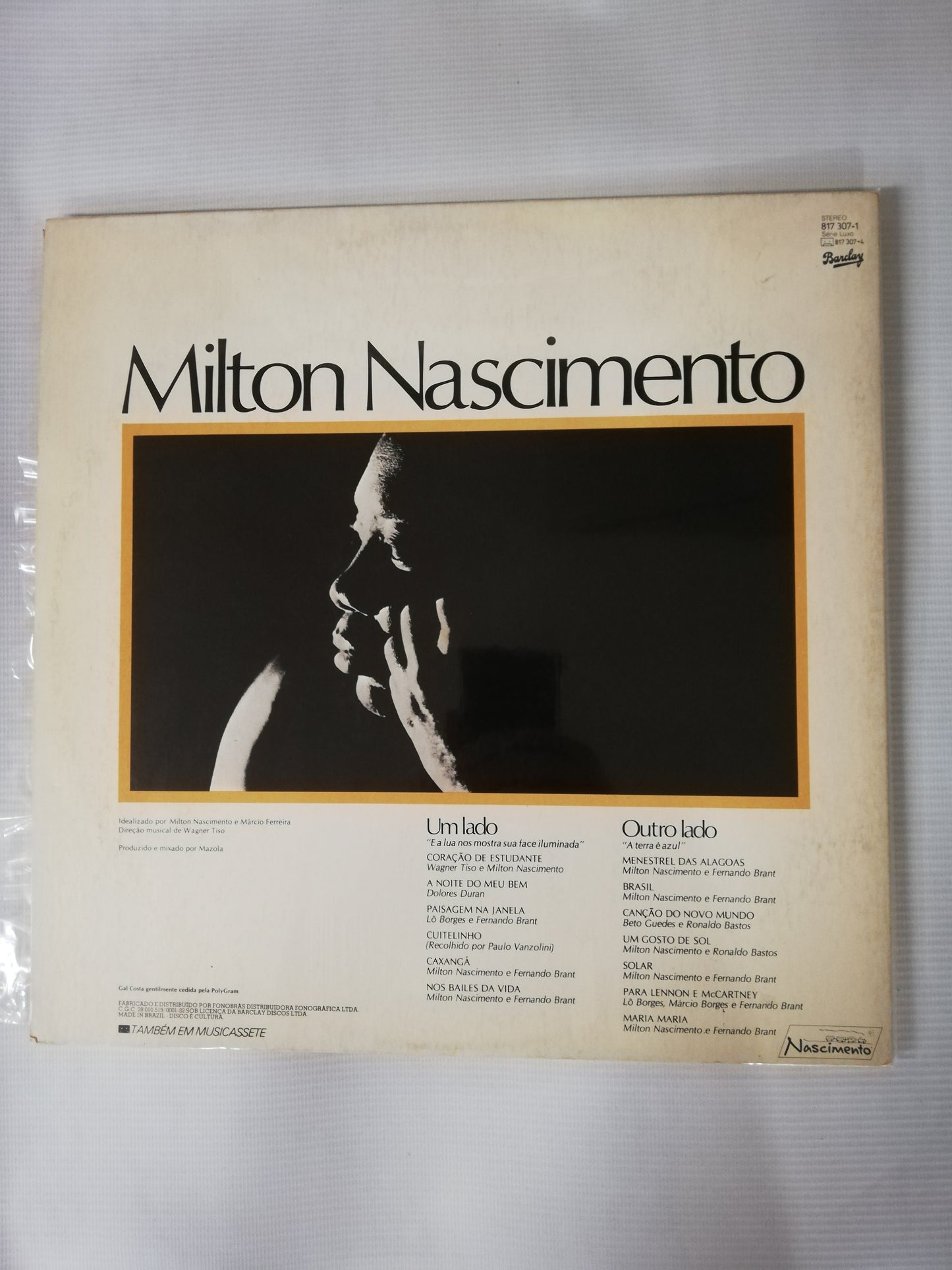 LP MILTON NASCIMENTO - AO VIVO