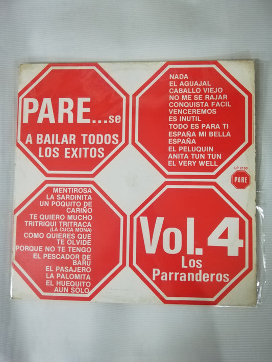 LP LOS PARRANDEROS - PARE...SE A BAILAR TODOS LOS EXITOS