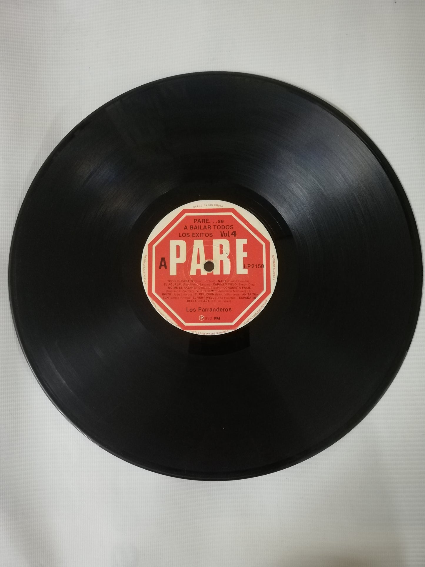 LP LOS PARRANDEROS - PARE...SE A BAILAR TODOS LOS EXITOS