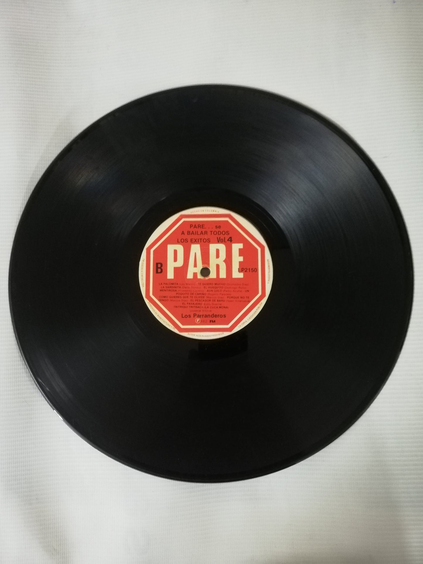 LP LOS PARRANDEROS - PARE...SE A BAILAR TODOS LOS EXITOS