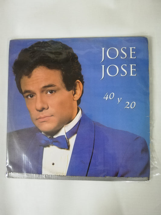 LP JOSÉ JOSÉ - 40 Y 20