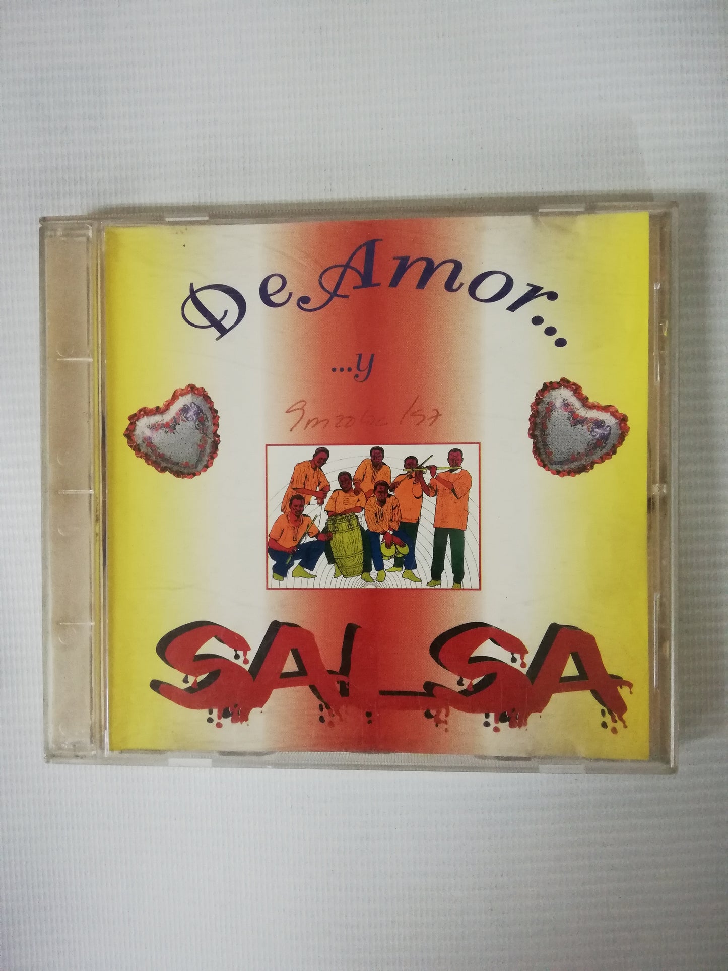 CD DE AMOR Y SALSA - VARIOS INTÉRPRETES