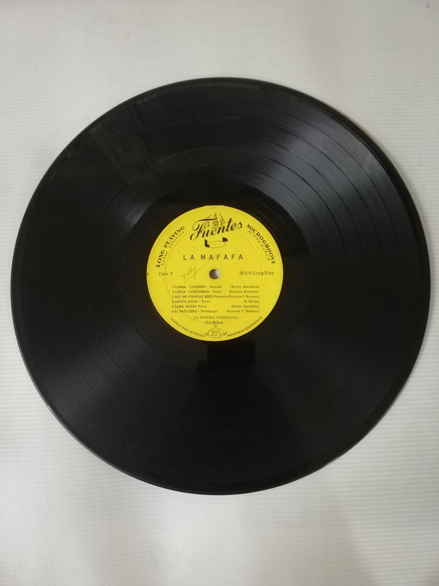 LP LA SONORA CORDOBESA - LA MAFAFA