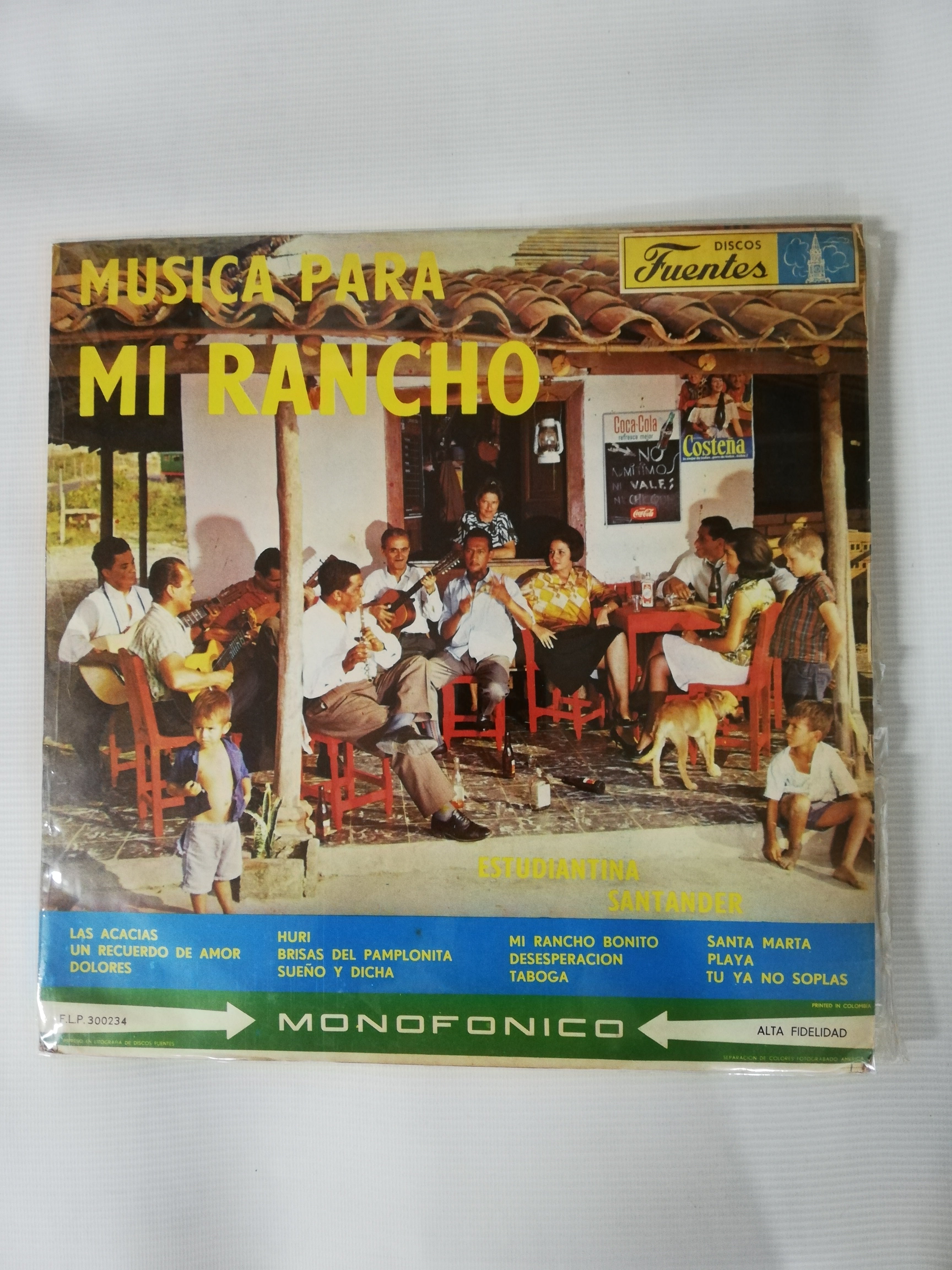 LP ESTUDIANTINA SANTANDER - MÚSICA PARA MI RANCHO – Música Para Camaleones