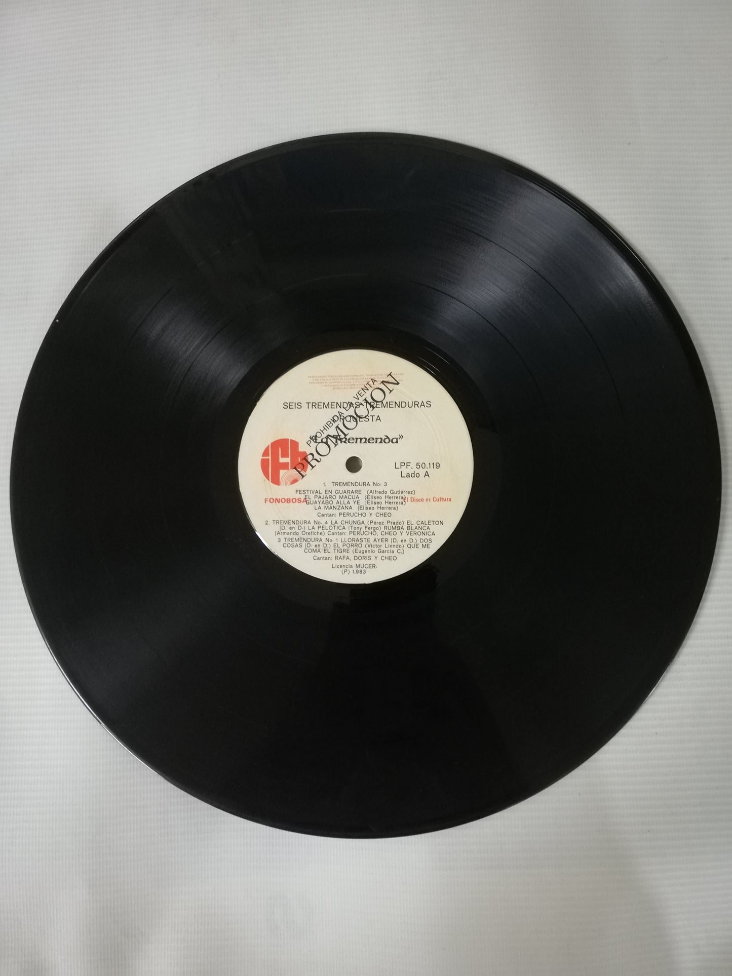 LP LA TREMENDA - SEIS TREMENDAS "TREMENDURAS"