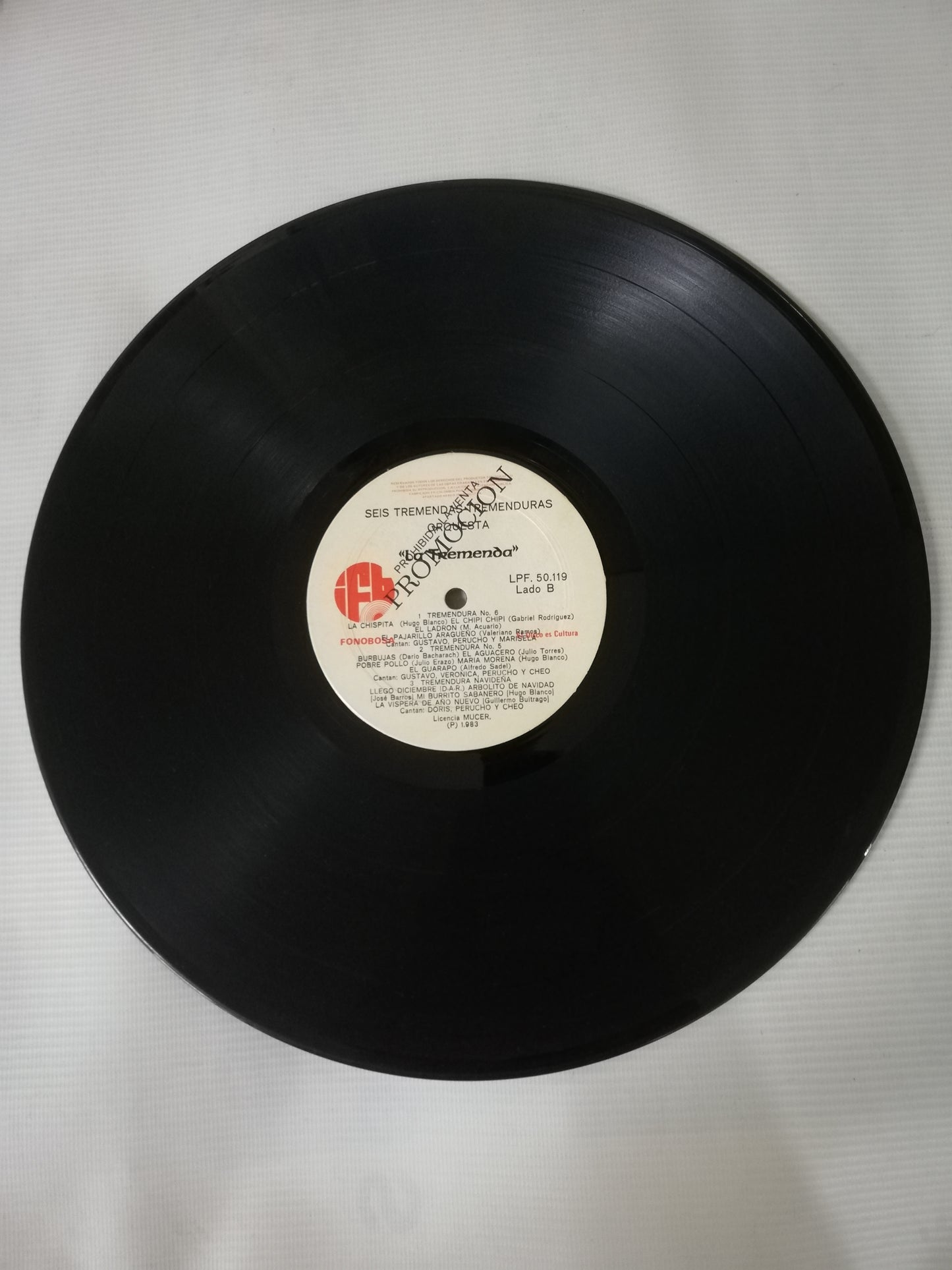 LP LA TREMENDA - SEIS TREMENDAS "TREMENDURAS"