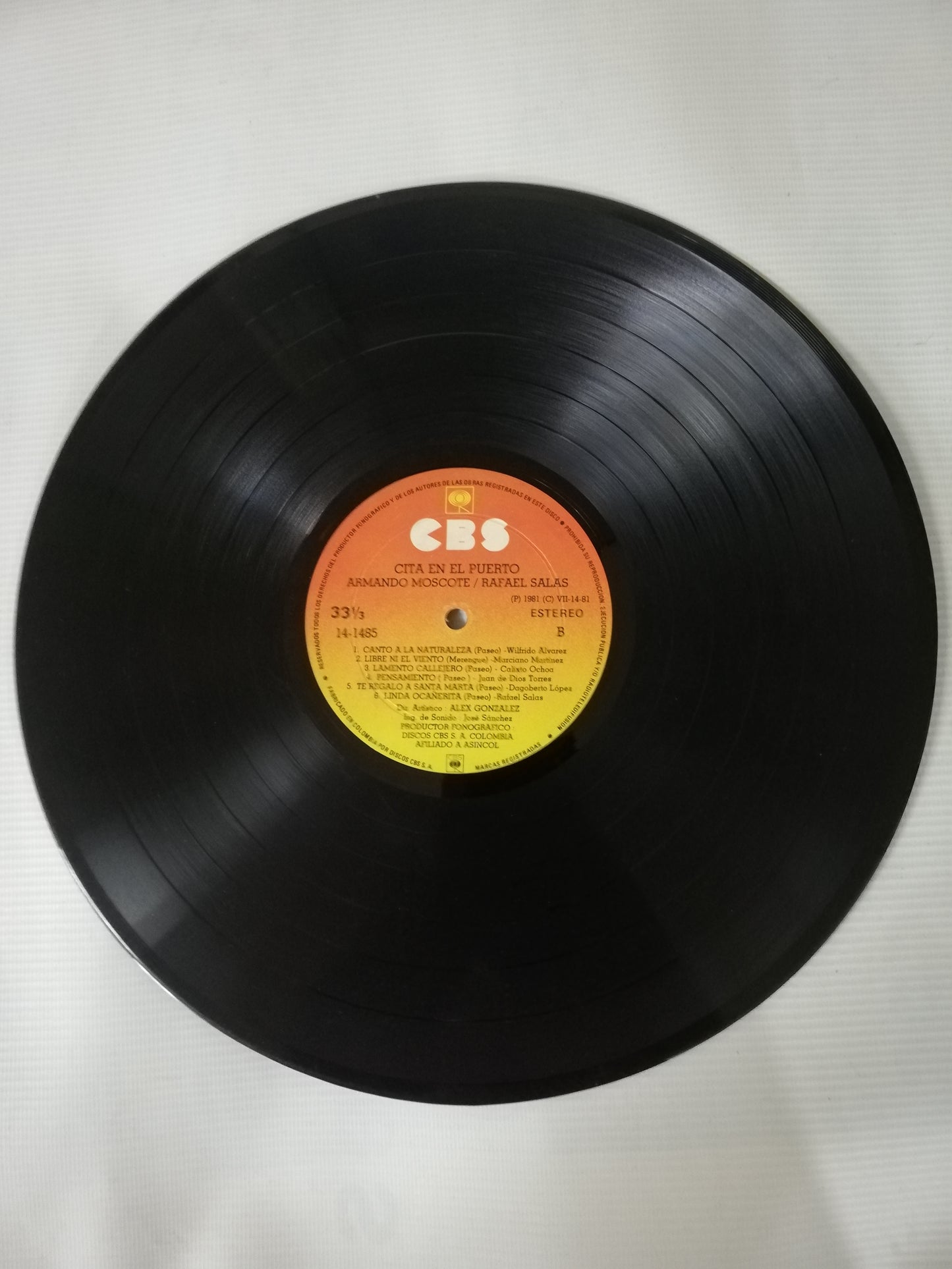 LP ARMANDO MOSCOTE / RAFAEL SALAS - CITA EN EL PUERTO