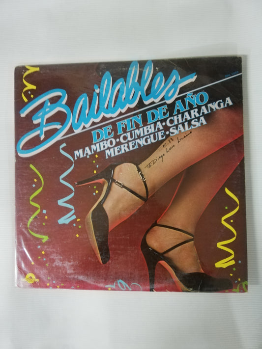 LP BAILABLES DE FIN DE AÑO - VARIOS INTÉRPRETES