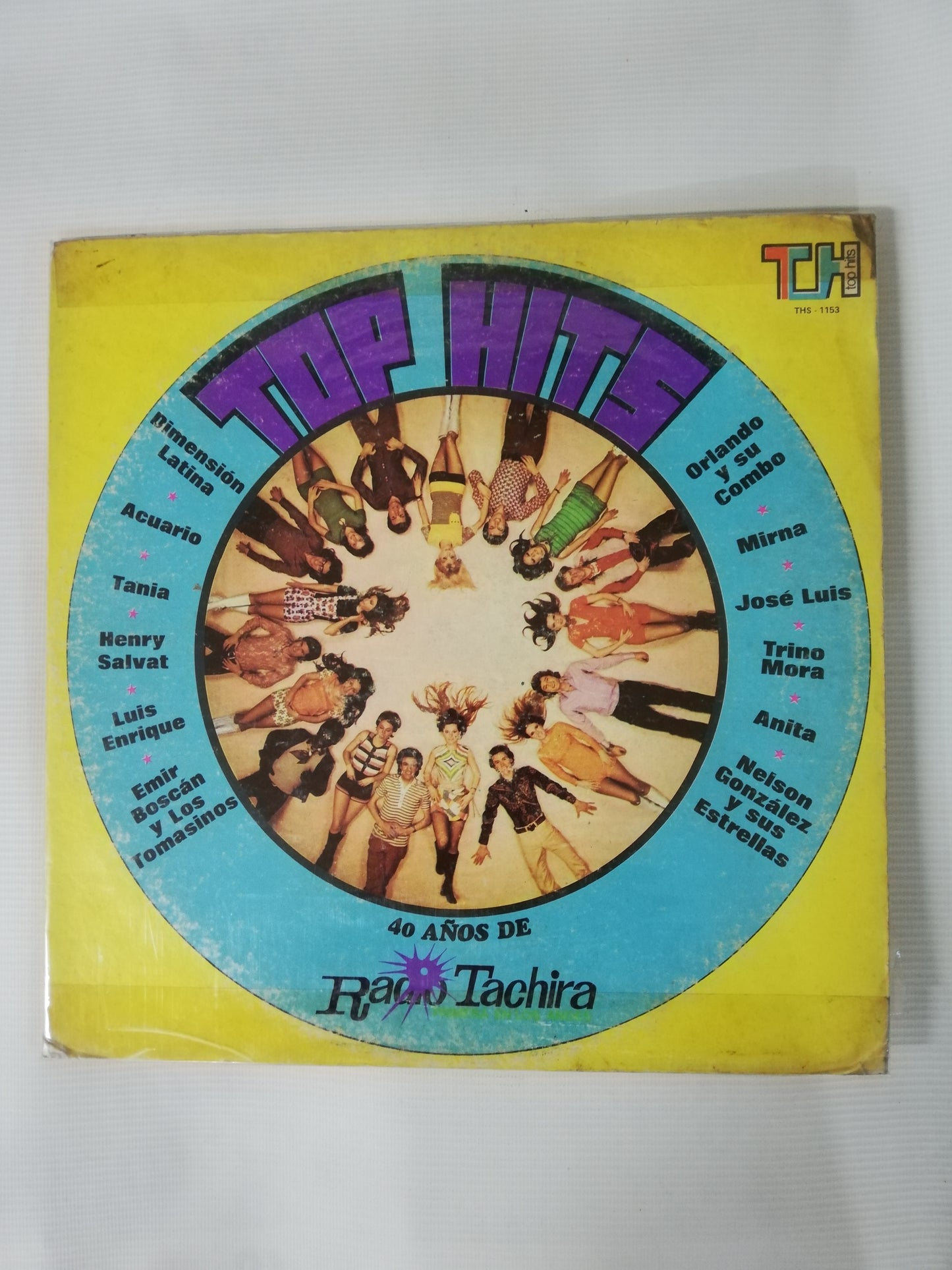 LP TOP HITS 40 AÑOS DE RADIO TACHIRA - VARIOS INTÉRPRETES