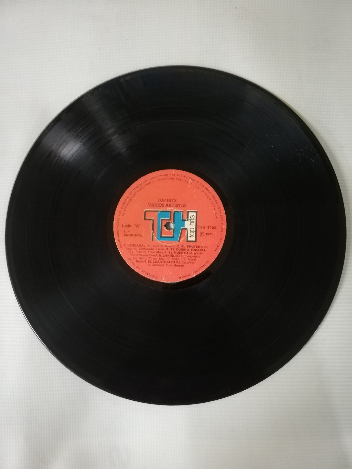 LP TOP HITS 40 AÑOS DE RADIO TACHIRA - VARIOS INTÉRPRETES