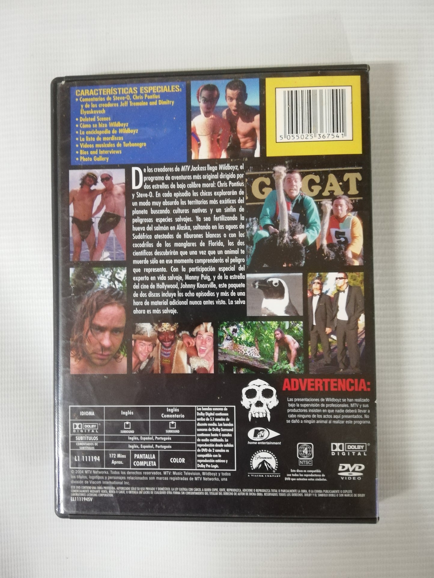 DVD WILDBOYZ - LA PRIMERA TEMPORADA COMPLETA - DVD X 2