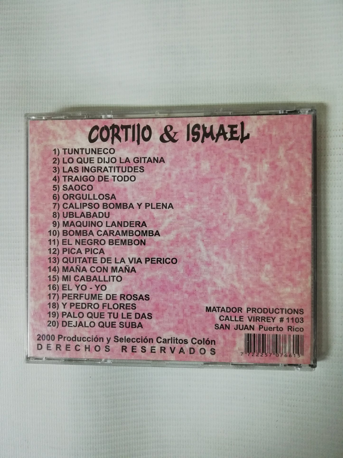 CD CORTIJO Y SU COMBO / ISMAEL RIVERA - CORTIJO & ISMAEL GRANDES EXITOS