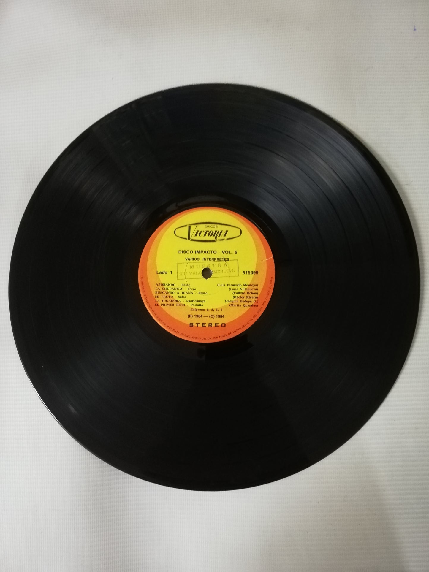 LP DISCO IMPACTO - DISCO IMPACTO VOL. 5