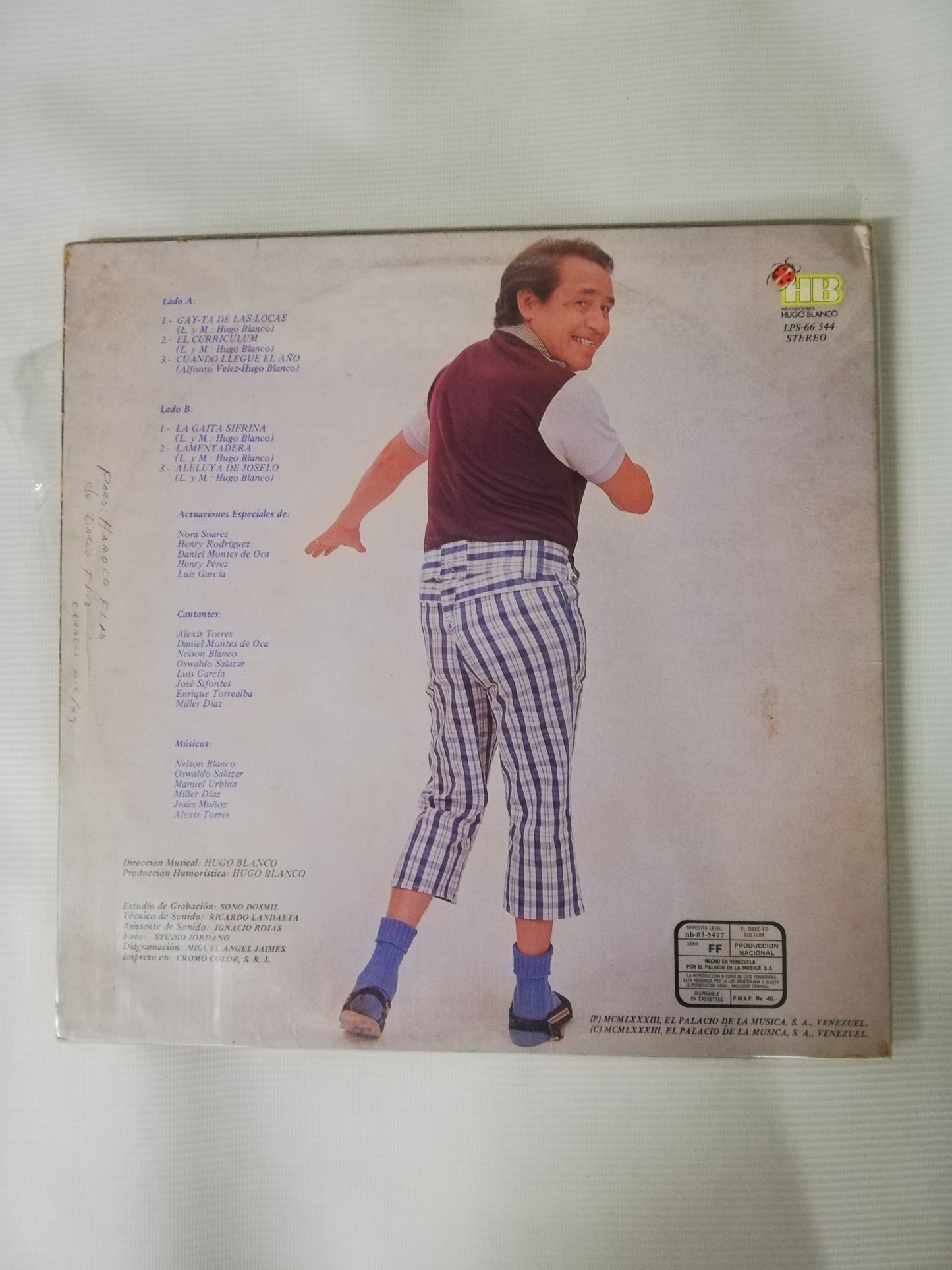 LP JOSELO Y HUGO BLANCO - LA GAITAS DE JOSELO Y HUGO BLANCO