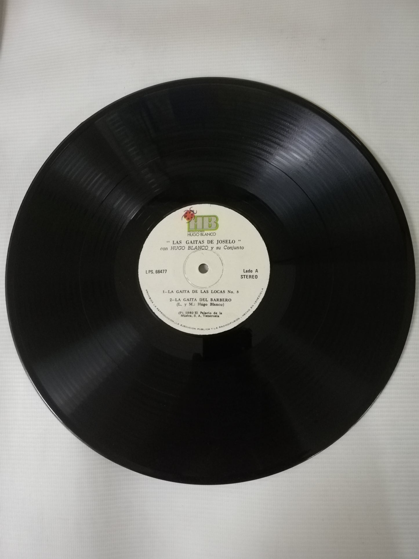 LP LAS GAITAS DE JOSELO CON HUGO BLANCO Y SU CONJUNTO
