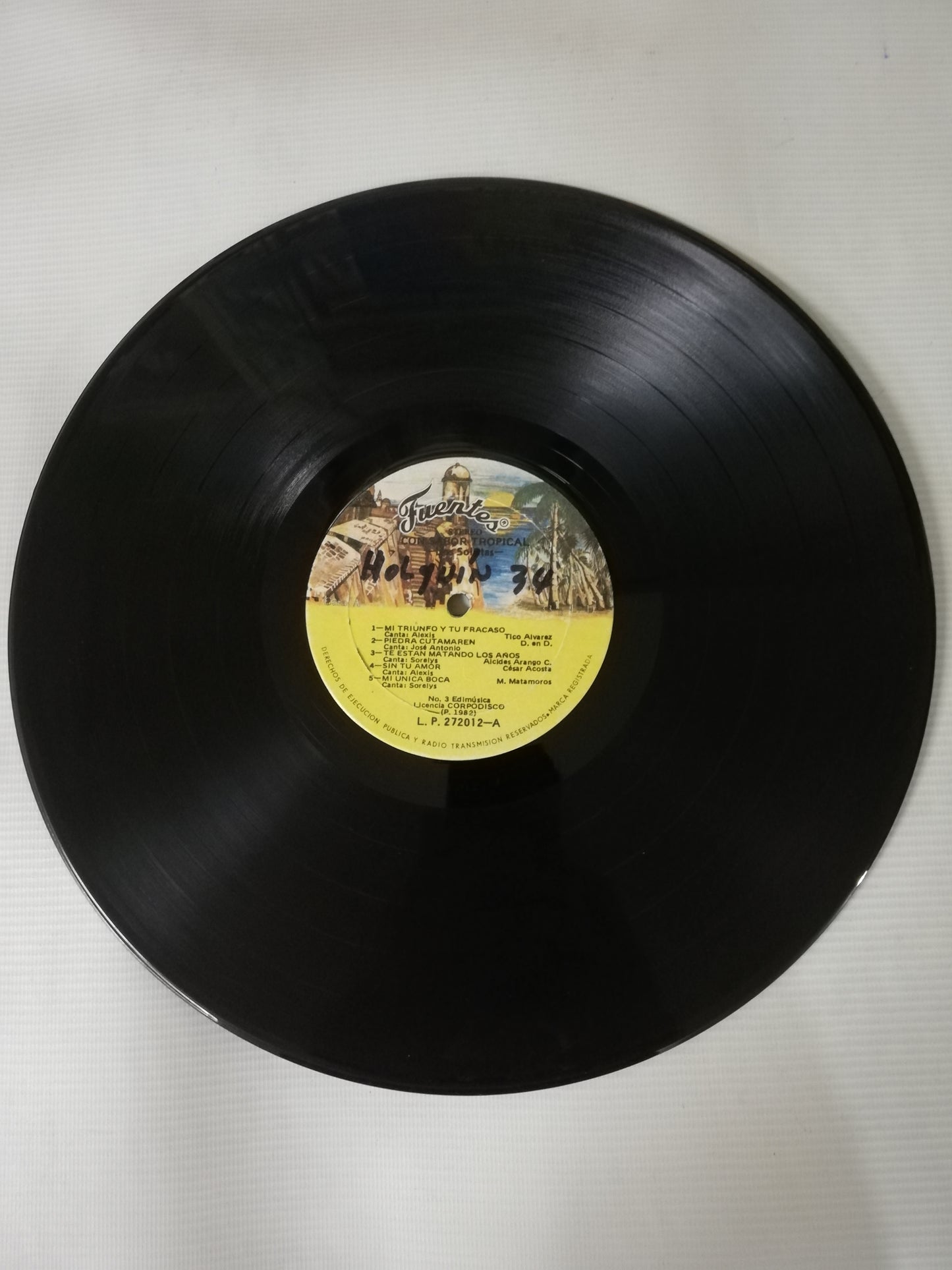 LP LOS SOLISTAS - CON SABOR TROPICAL