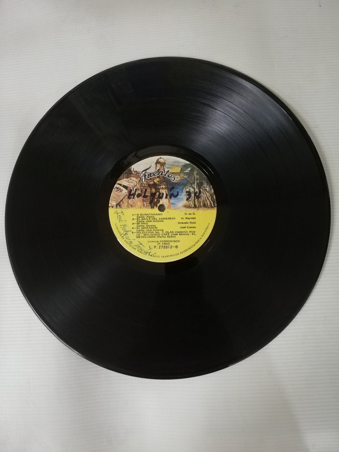 LP LOS SOLISTAS - CON SABOR TROPICAL