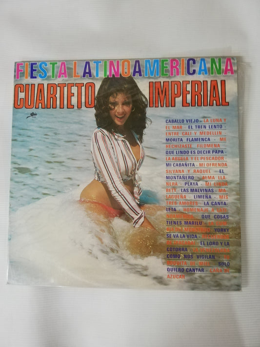 LP CUARTETO IMPERIAL - FIESTA LATINOAMERICANA