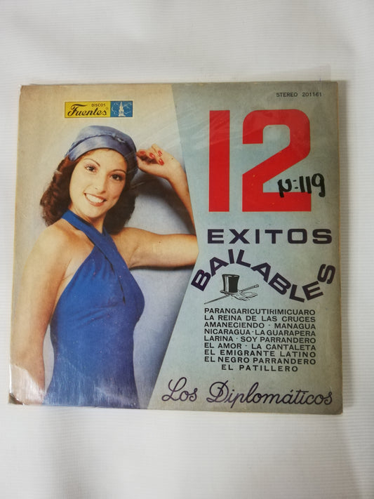 LP LOS DIPLOMATICOS - 12 EXITOS BAILABLES
