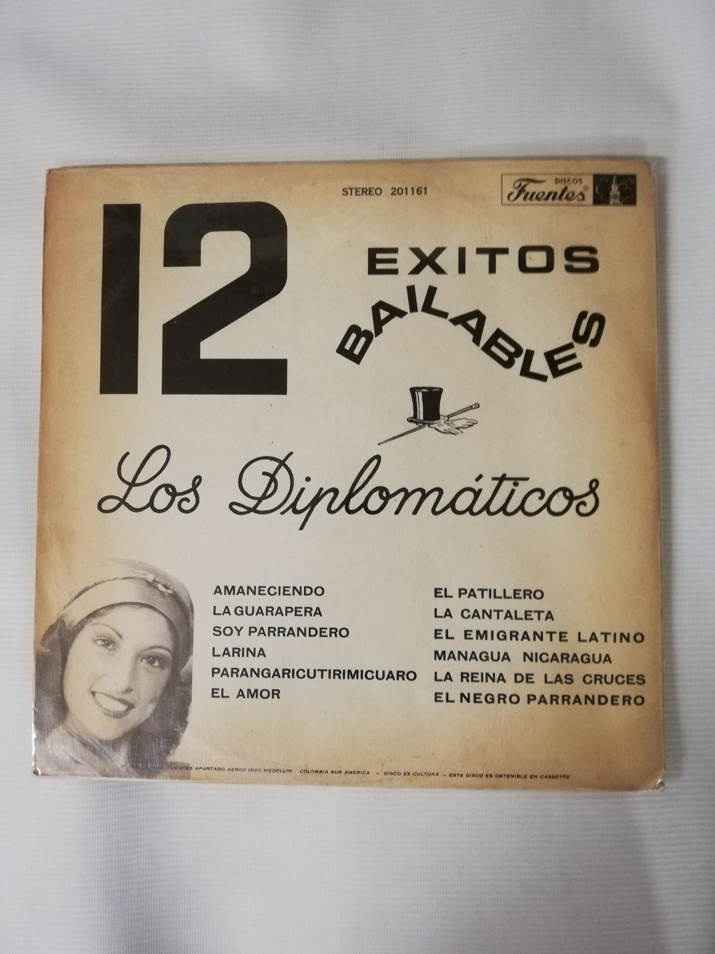 LP LOS DIPLOMATICOS - 12 EXITOS BAILABLES