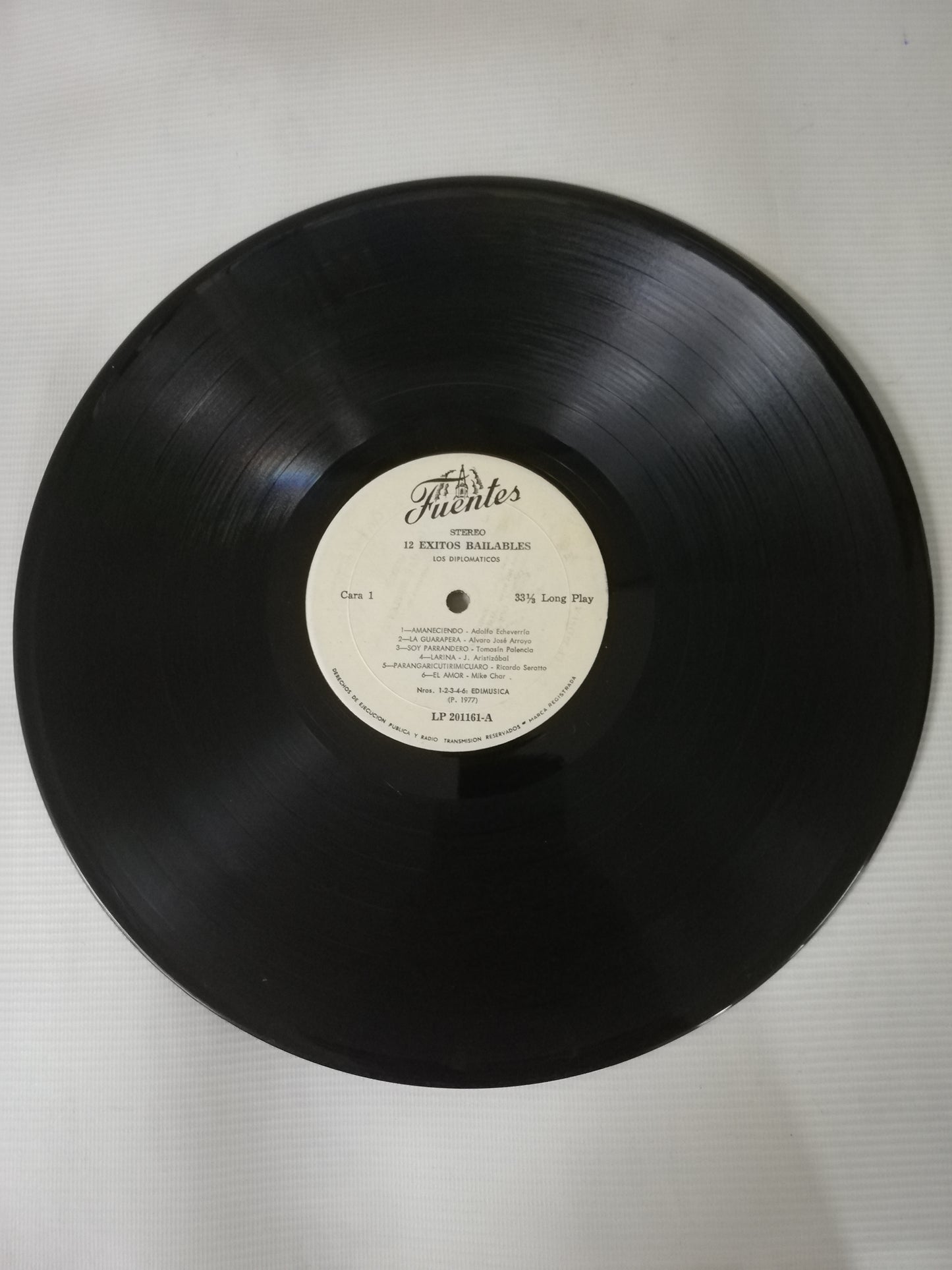 LP LOS DIPLOMATICOS - 12 EXITOS BAILABLES
