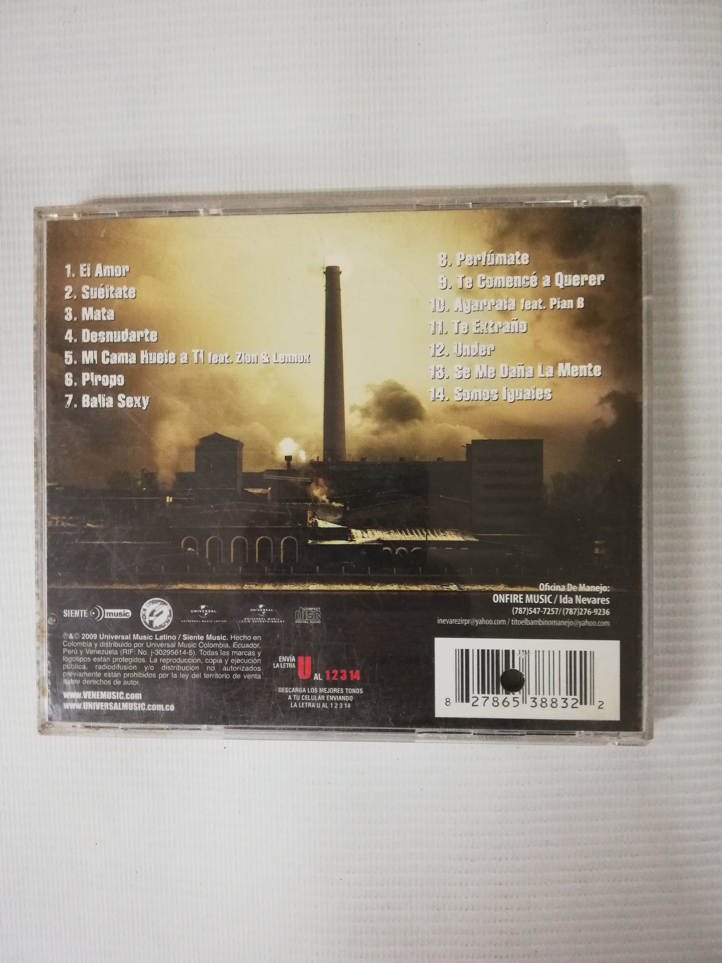 CD TITO "EL BAMBINO" - PATRON