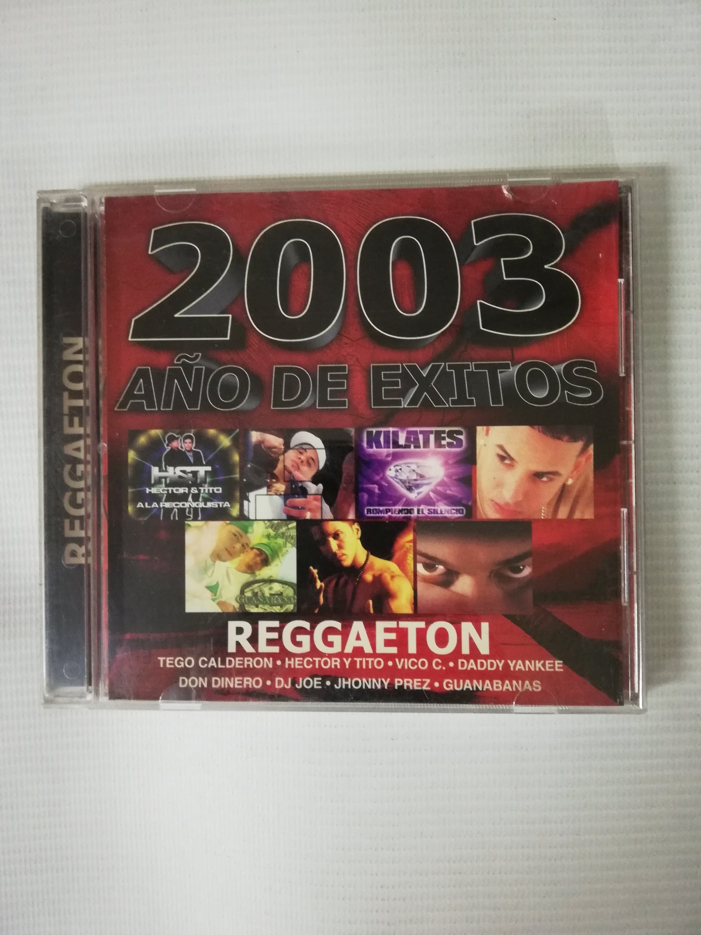 CD REGGAETON 2003 AÑO DE EXITOS - VARIOS INTÉRPRETES