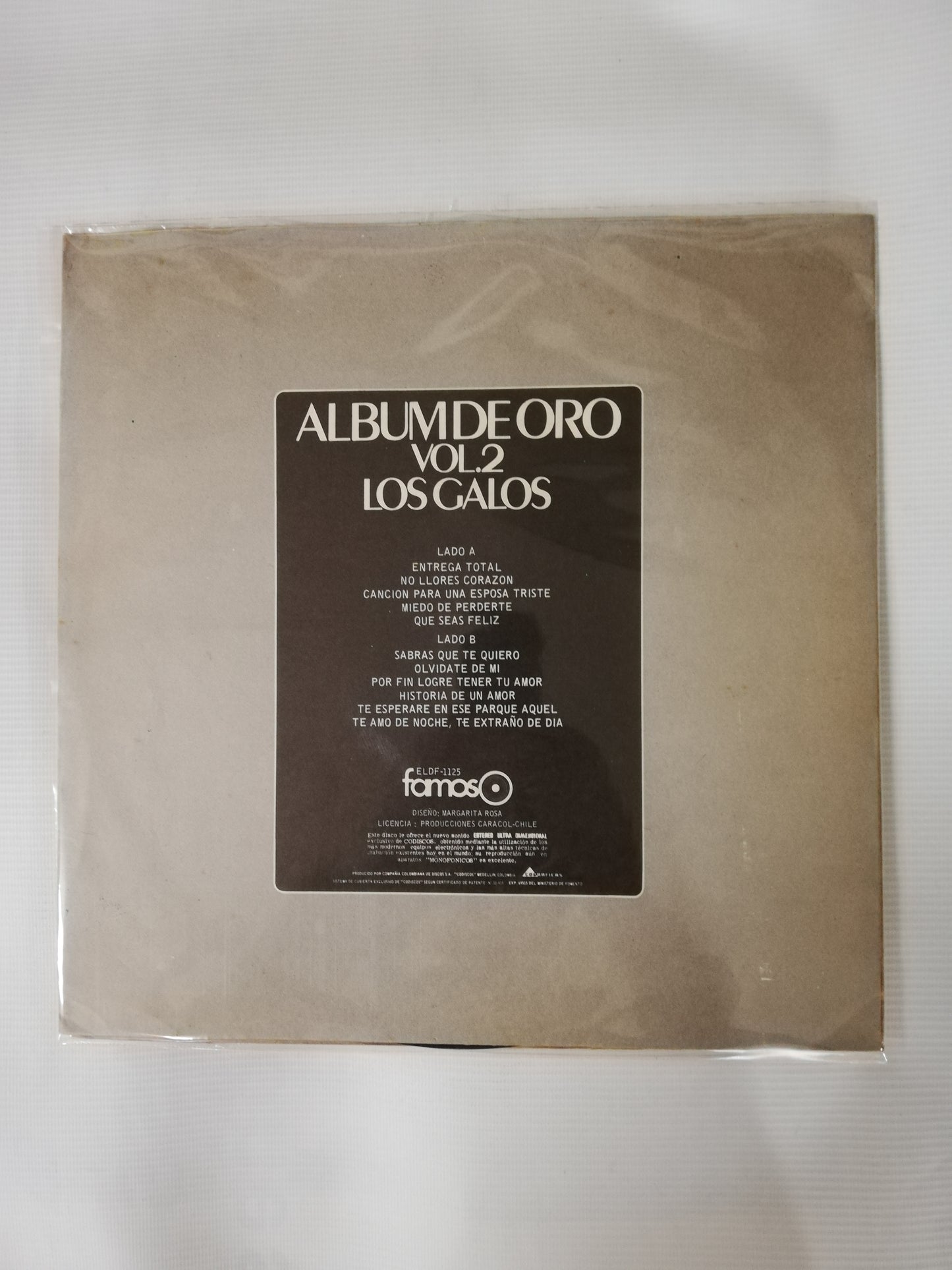 LP LOS GALOS - ALBUM DE ORO VOL. 2