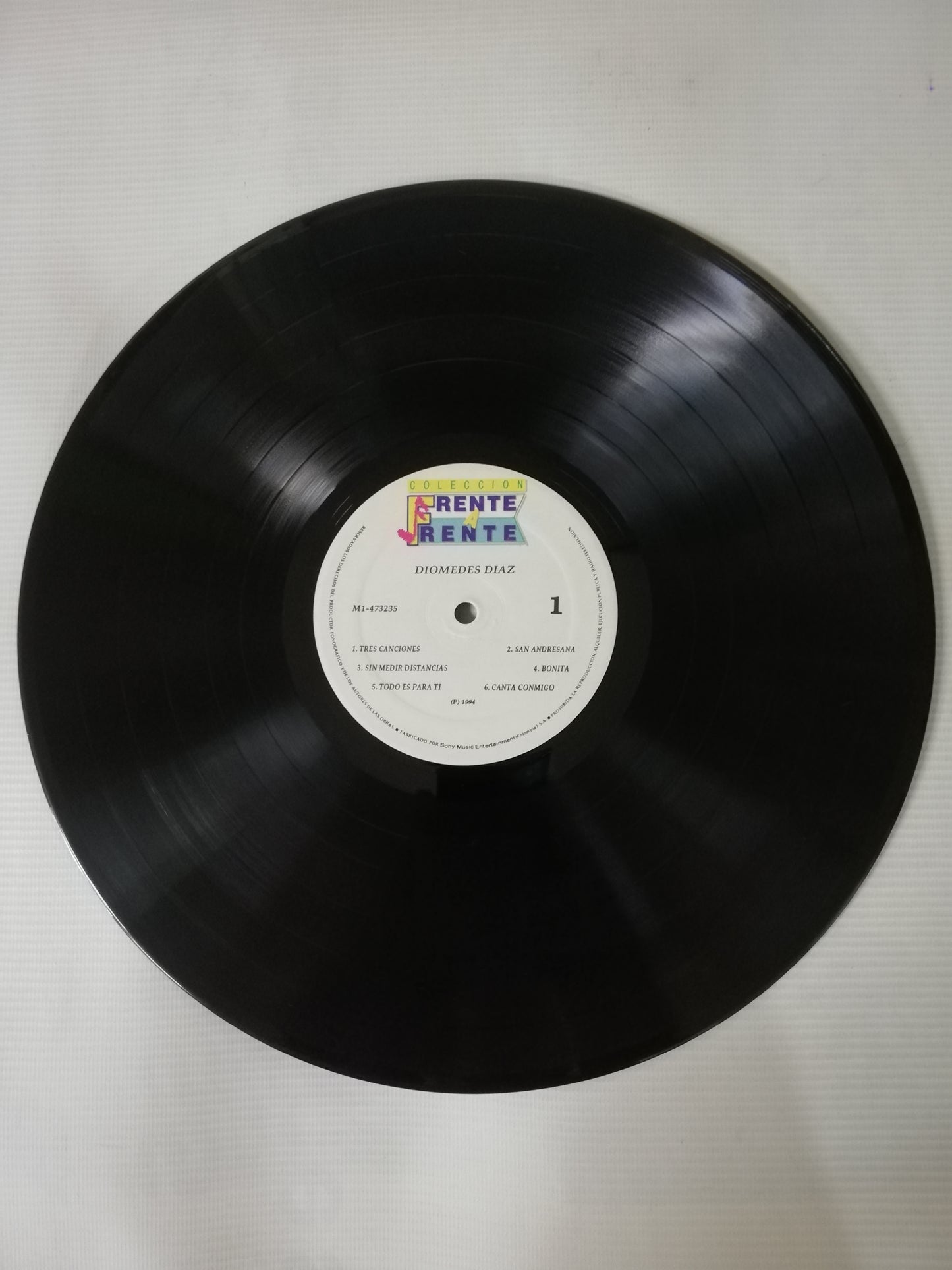 LP DIOMEDES DIAZ / LOS HERMANOS ZULETA - COLECCIÓN FRENTE A FRENTE
