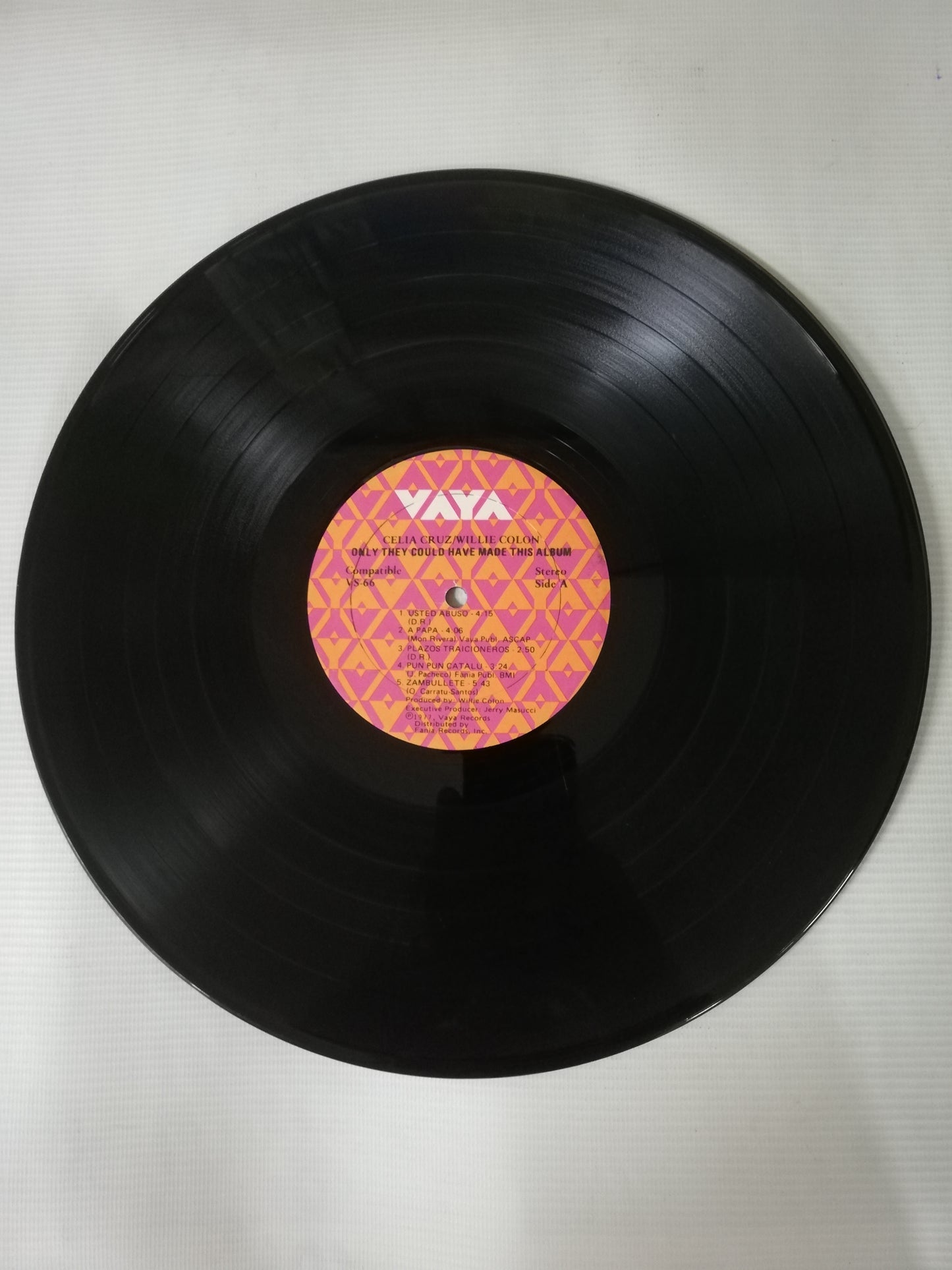 LP CELIA CRUZ & WILLIE COLÓN - ONLY THEY COULD HAVE MADE THIS ALBUM