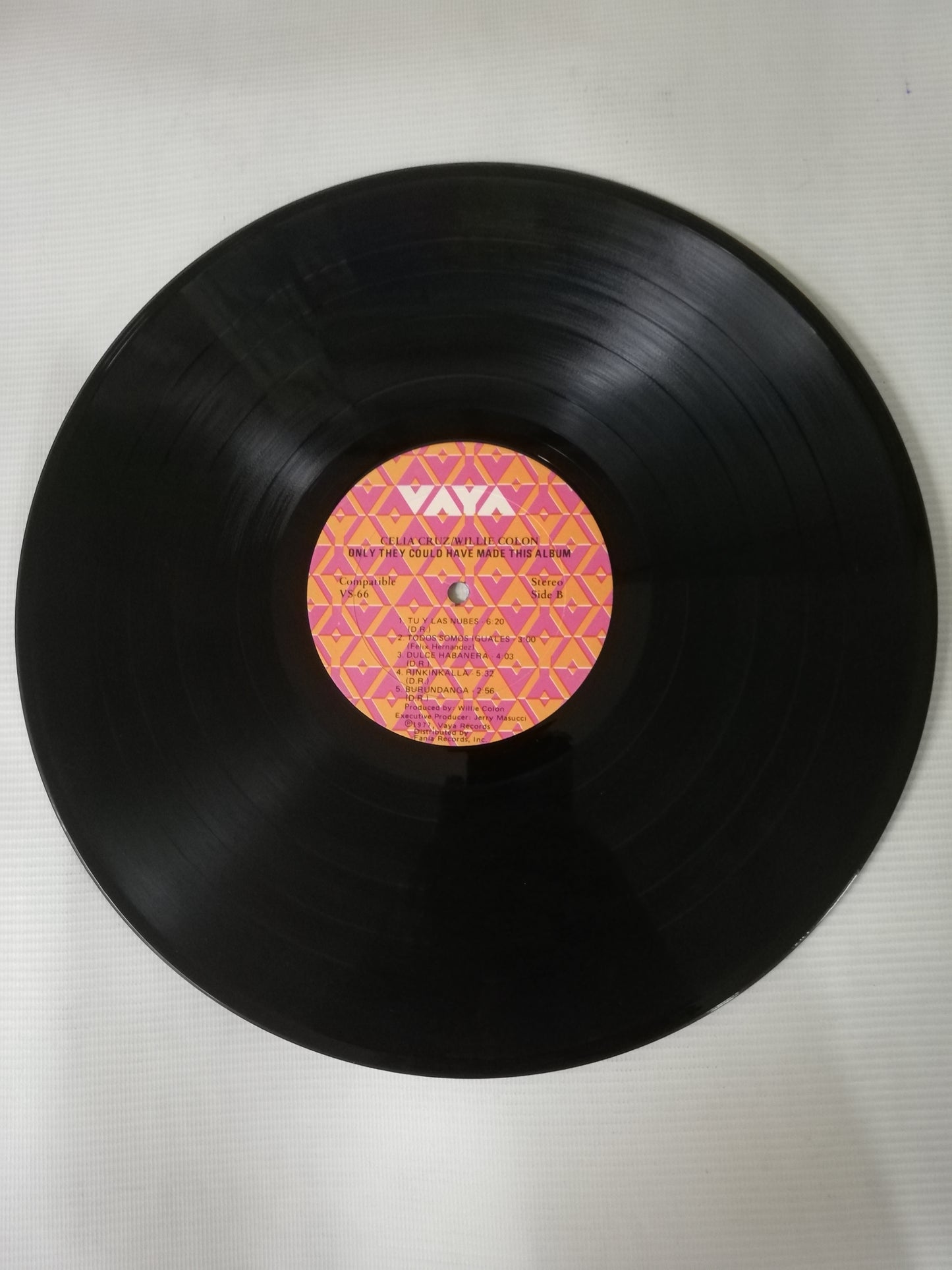 LP CELIA CRUZ & WILLIE COLÓN - ONLY THEY COULD HAVE MADE THIS ALBUM
